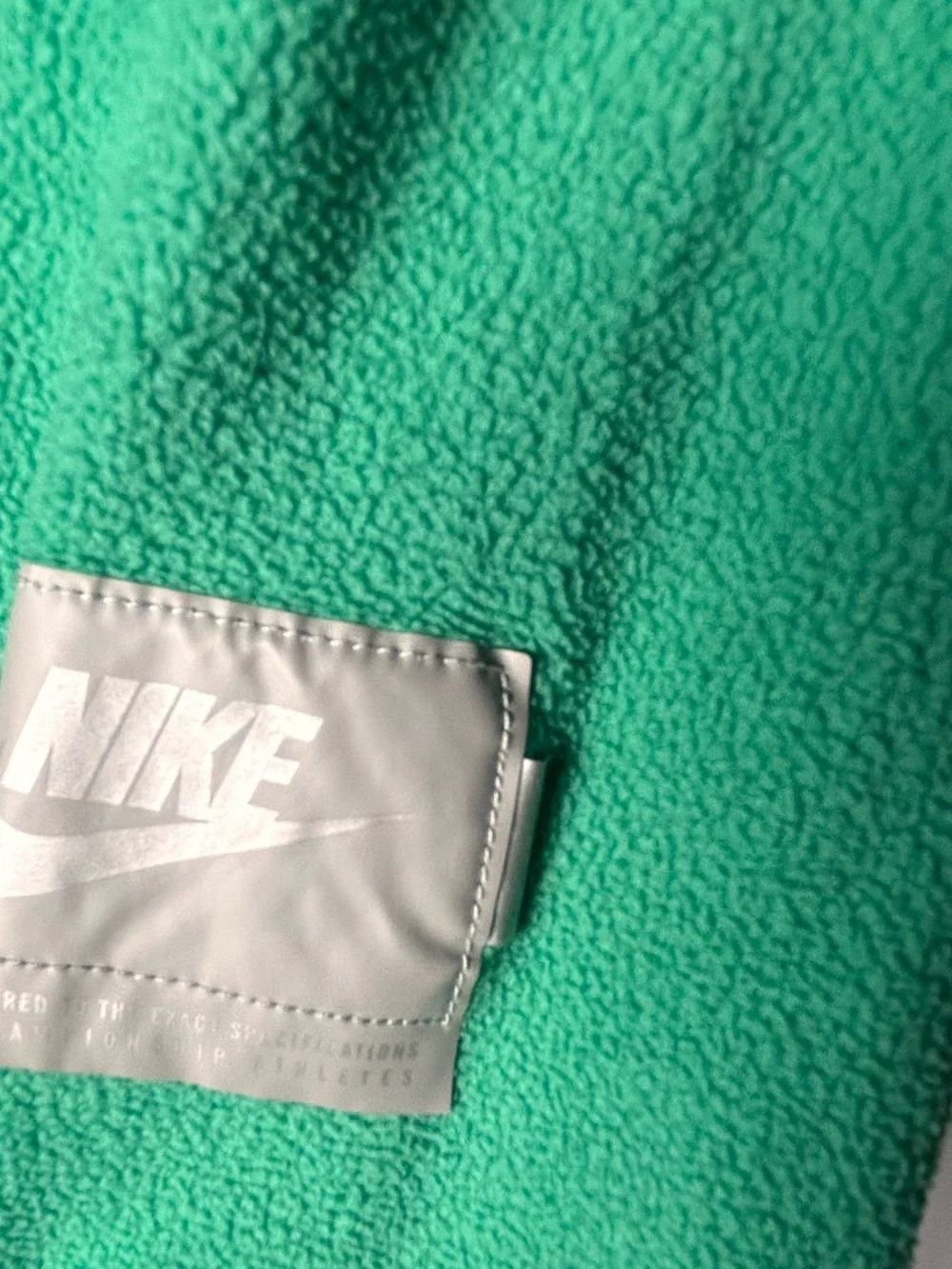 Nike Kids Quarter-Zip Fleece Pullover - Bright Green & Olive